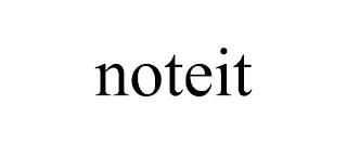 NOTEIT trademark