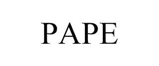 PAPE trademark