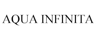 AQUA INFINITA trademark