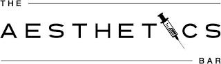 THE AESTHETICS BAR trademark