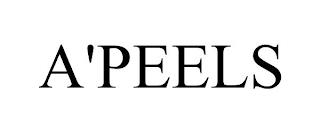 A'PEELS trademark