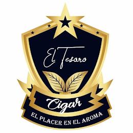 EL TESORO CIGAR EL PLACER EN EL AROMA trademark