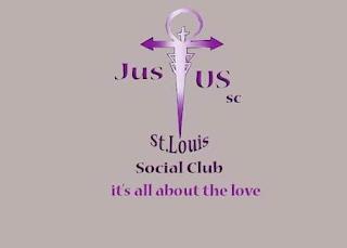 T JUS US SC ST.LOUIS SOCIAL CLUB IT'S ALL ABOUT THE LOVE trademark