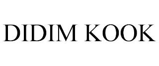 DIDIM KOOK trademark