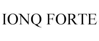 IONQ FORTE trademark