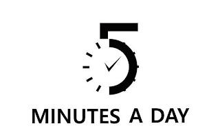 5 MINUTES A DAY trademark