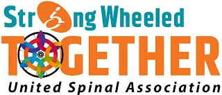 STRONG WHEELED TOGETHER UNITED SPINAL ASSOCIATION trademark