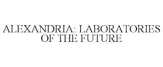 ALEXANDRIA: LABORATORIES OF THE FUTURE trademark