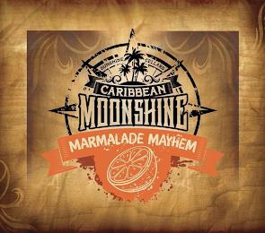 SUNSHINE CELLARS CARIBBEAN MOONSHINE MARMALADE MAYHEM trademark