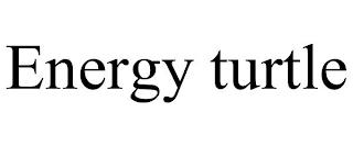 ENERGY TURTLE trademark