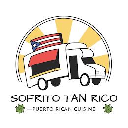 SOFRITO TAN RICO - PUERTO RICAN CUISINE - trademark