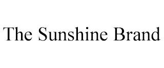 THE SUNSHINE BRAND trademark