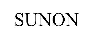 SUNON trademark