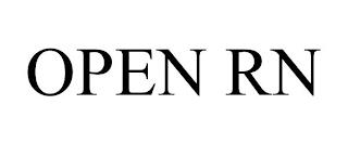 OPEN RN trademark