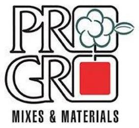 PRO GRO MIXES & MATERIALS trademark