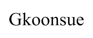 GKOONSUE trademark