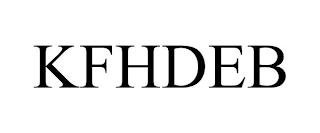 KFHDEB trademark