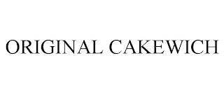 ORIGINAL CAKEWICH trademark