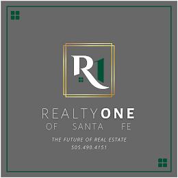 R1 REALTY ONE OF SANTA FE THE FUTURE OF REAL ESTATE trademark