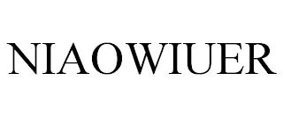 NIAOWIUER trademark