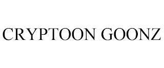 CRYPTOON GOONZ trademark