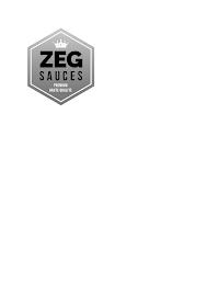 ZEG SAUCES PREMIUM HAUTE QUALITÉ trademark