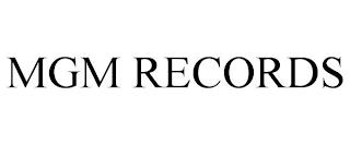 MGM RECORDS trademark