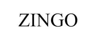 ZINGO trademark