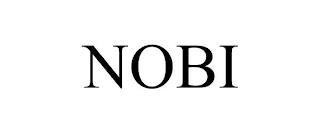 NOBI trademark