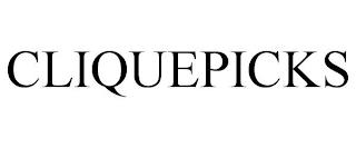 CLIQUEPICKS trademark