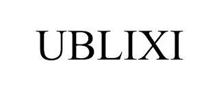 UBLIXI trademark