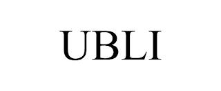 UBLI trademark