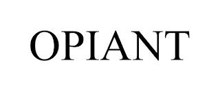 OPIANT trademark