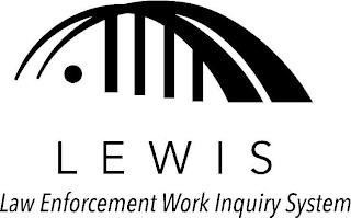 LEWIS LAW ENFORCEMENT WORK INQUIRY SYSTEM trademark