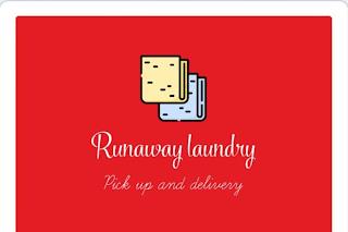 RUNAWAY LAUNDRY PICK UP AND DELIVERY trademark