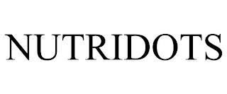 NUTRIDOTS trademark