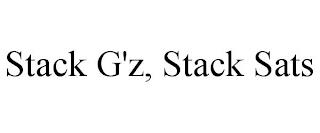 STACK G'Z, STACK SATS trademark