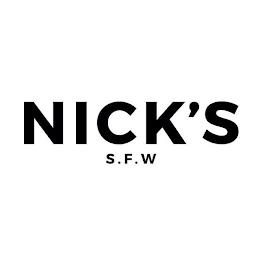 NICK'S S.F.W. trademark