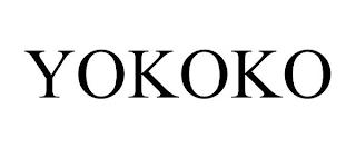 YOKOKO trademark