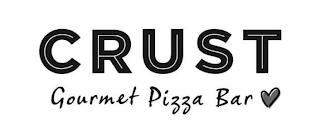 CRUST GOURMET PIZZA BAR trademark