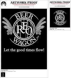 REO BEER WAGON LET THE GOOD TIMES FLOW trademark