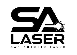 SA LASER SAN ANTONIO LASER trademark