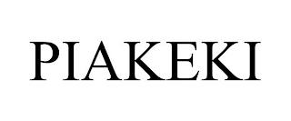 PIAKEKI trademark