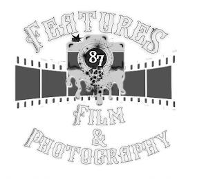 87 FEATURES FILM & PHOTOGRAPHY trademark