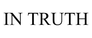 IN TRUTH trademark