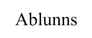 ABLUNNS trademark