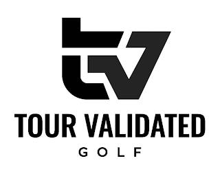 TV TOUR VALIDATED GOLF trademark