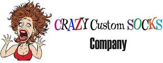 CRAZY CUSTOM SOCKS COMPANY trademark