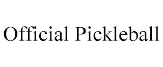 OFFICIAL PICKLEBALL trademark