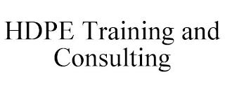 HDPE TRAINING AND CONSULTING trademark